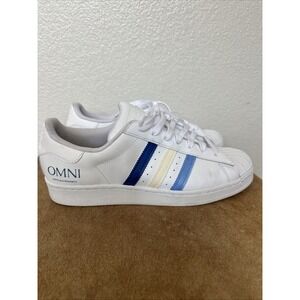 adidas Originals‎ SUPERSTAR Cloud Blue/sand Strata/ Royal sz 10.5. Omni Collab